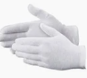 [610008] GANTS DE VALET EN COTTON  BLANC #M0005 X-LARGE