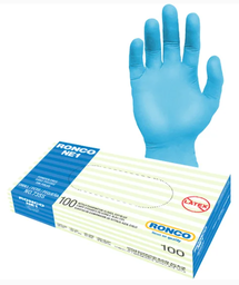 [61GN12-R4] RC-735M GANTS NITRILE MÉDIUM BLEU 3.5MILL 100/BOITE