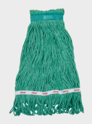 [632624-VR] VILEDA-134876 MOPPE VERTE 20OZ BRINS ATTACHÉS ET BOUCLÉS AVEC BANDE LARGE