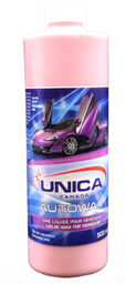 [654001] UNICA-NWA01 ''AUTOWAX'' CIRE VÉGÉTALE LIQUIDE POUR AUTOMOBILE AVEC CARNAUBA 500ML