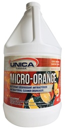 [654504] UNICA- NMIC04 MICRO-ORANGE NETTOYANT/DÉGRAISSANT/DÉSINFECTANT 4L