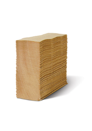 [671820] KG-01820 PAPIER À MAIN PLIS MULTIPLES BRUN 12X334/CAISSE