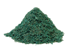 [730300] BARIL DE POUDRE À BALAYER VERTE 220LBS/100KG