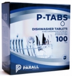 [736030] PARALL ''P-TABS'' PASTILLES POUR LAVE-VAISSELLE 100/BOÎTE
