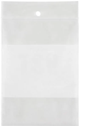 [8113x4-4] SAC REFERMABLE 3X4 4 MIL BLOC BLANC 1000/CS