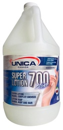 [860704-B] UNICA SUPER LOTION 700 BLANC 4L s704B