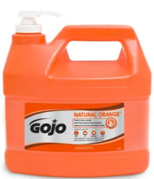 [860955] GOJO-0955-04 NETTOYANT POUR LES MAINS À LA PIERRE PONCE ORANGE 4L