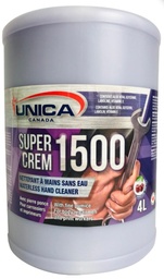 [861502] UNICA-1502 ''SUPER CREM 1500'' NETTOYANT À MAINS AVEC PIERRE PONCE 2.5L 