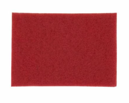[875128-14] 3M-5100(CSX10) TAMPON 28''X14'' POUR RÉCURAGE ET LUSTRAGE ''ROUGE'' VENDU 10/CAISSE