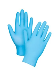 [61GN11-L4] LUX-NIT-S GANTS NITRILE SMALL BLEU 4MILL 100/BOITE