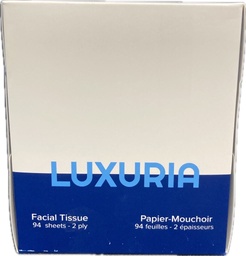 [67W336] LUXURIA PAPIER MOUCHOIR CUBIQUE 36X94 2 PLIS