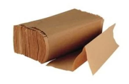 [673110] ''LUXURIA'' MFW-250-16 PAPIER À MAIN PLIS MULTIPLES BRUN 16X250/CAISSE