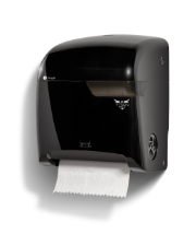 [419859] KG-09859 DISTRIBUTEUR DE PAPIER À MAIN EN ROULEAUX MÉCANIQUE SANS CONTACT TITAN BOLD NOIR