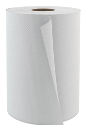 [67G800-BL] GLB-RT800WH PAPIER À MAIN BLANC EN ROULEAU 6X800'/CAISSE