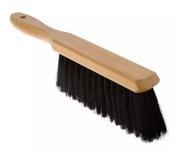 [050084] AG-84 BROSSE DE COMPTOIR EN CRIN CHEVAL AVEC BLOC EN BOIS