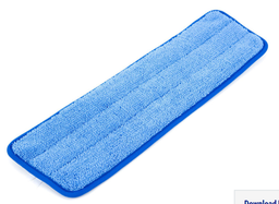 [050729] AG-60320 TAMPON EN MICROFIBRE ''SILVER'' 18'' BLEU