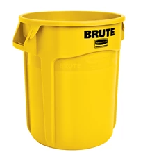 [052601-JN] RUBBERMAID 
FG261000YEL 10 GAL BRUTE CONTAINER