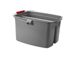 [052628] RUBBERMAID - 
FG262888GRIS
SEAU DOUBLE 18L