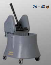 [05263G] VILEDA-134721 CHAUDIÈRE/ESSOREUSE PRESSION DESCENDANTE 32PT GRISE