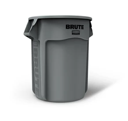 [052655-GR] RUBBERMAID-FG265500GRAY POUBELLE RONDE GRISE 55GAL