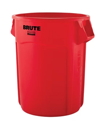 [052655-RG] RUBBERMAID-FG265500RED POUBELLE RONDE ROUGE 55GAL