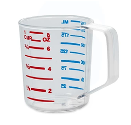 [053210] RUBBERMAID - FG321000CLR TASSE A MESURER 8OZ