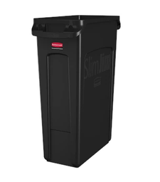 [053540-60-NR] RUBBERMAID-FG354060BLA POUBELLE NOIR SLIM JIM 23 GAL