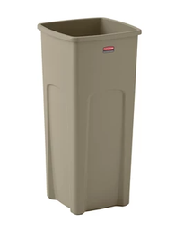 [053569-BG] RUBBERMAID-FG356988BEIG POUBELLE CARRE BEIGE  23GAL