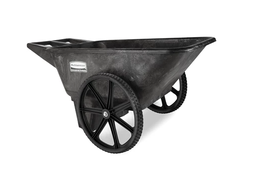 [055642] RUBBERMAID - 
FG564200BLA
CHARIOT GRANDE ROUE 8.75 PIEDS CUBES