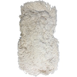 [057529] BVS-L7629 VADROUILLE 9'' EN COTON BLANCHE BRINS COUPÉS