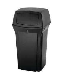 [058430-NR] RUBBERMAID-FG843088BLA POUBELLE RANGER 2 PORTES 35GAL