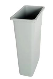 [059510] GLB-9510 POUBELLE RECTANGULAIRE GRISE 87L/23GAL